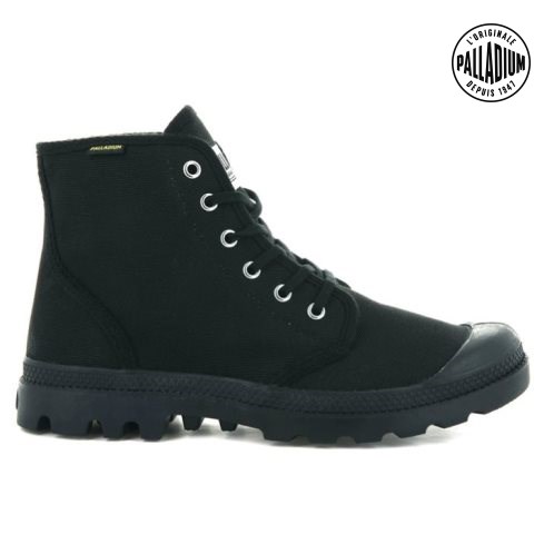 Black Palladium Pampa Hi Originale Men's Boots | ZA-519RVAZ