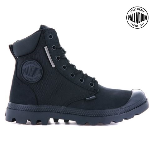 Black Palladium Pampa SC WPN U-S Men's Boots | ZA-597GUCK