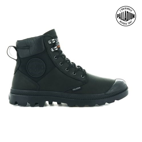 Black Palladium Pampa Shield WP+ LTH Women's Boots | ZA-840YJXW