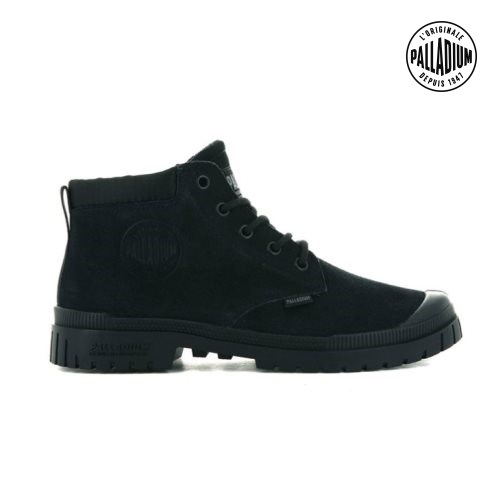 Black Palladium Pampa Sp20 Cuff Low Women's Boots | ZA-153MFND