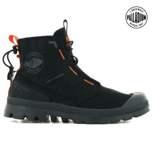 Black Palladium Pampa Travel Lite Women's Boots | ZA-480FLWO