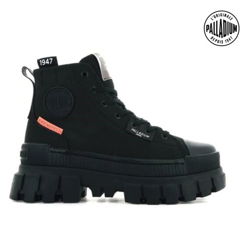 Black Palladium Revolt Hi TX Women's Platform Shoes | ZA-234UKXI