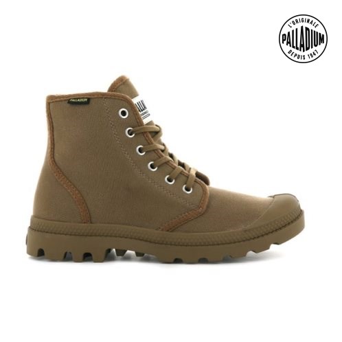 Brown Palladium Pampa Hi Originale Men's Boots | ZA-674UWKD