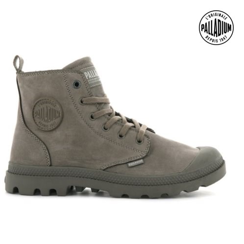 Brown Palladium Pampa Hi Zip NBK Men's Boots | ZA-356QTRP