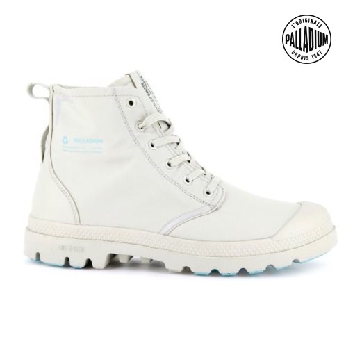 Cream Palladium Pampa Lite+ Recycle WP+ Women's Boots | ZA-625UNEB