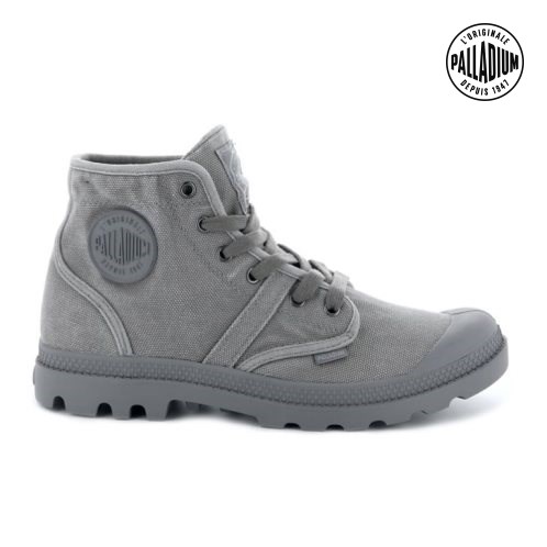 Grey Palladium Pallabrousse Men's Boots | ZA-783NCRY