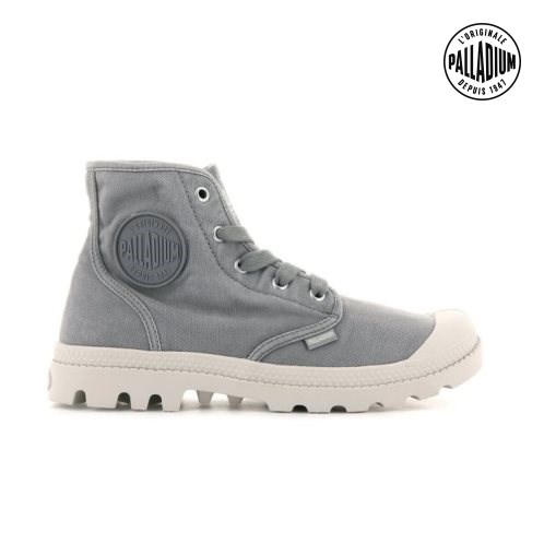 Grey Palladium Pampa Hi Women's Boots | ZA-465GIAU