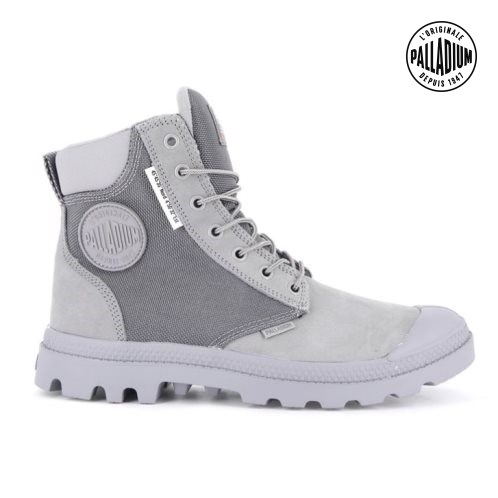 Grey Palladium Pampa SC WPN U-S Men's Boots | ZA-514TPGW