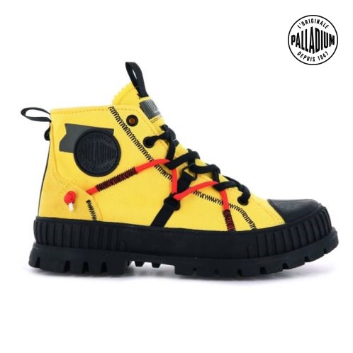 Lemon Palladium Pallashock Re-craft Men's Boots | ZA-195OUGZ