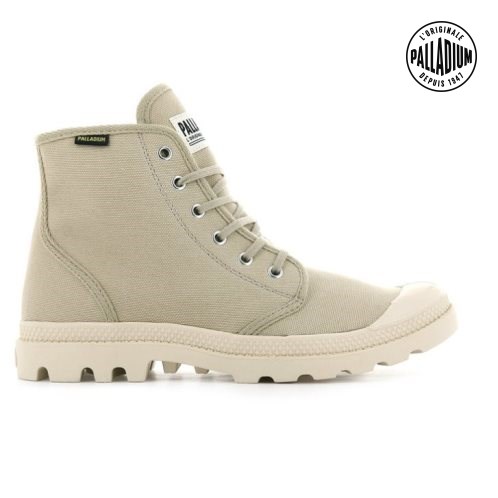 Light Green Palladium Pampa Hi Originale High Tops Women's Sneakers | ZA-154YEAW