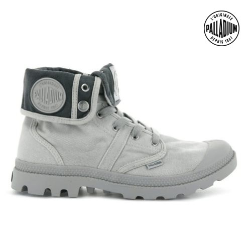 Light Grey Palladium Pallabrousse Baggy Men's Boots | ZA-637CDBE