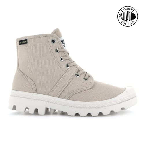 Light Grey Palladium Pallabrousse Men's Boots | ZA-326UVCA