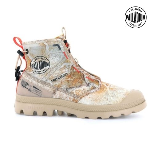 Multicolor Palladium Pampa Travel Lite E Men's Boots | ZA-851VJZD