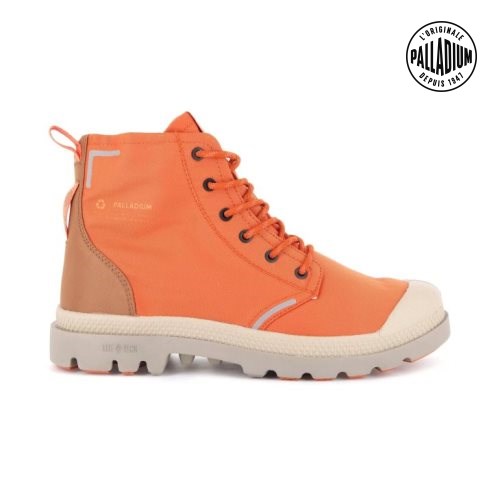 Orange Palladium Pampa Lite+ Recycle WP+ Men's Boots | ZA-194HOEP