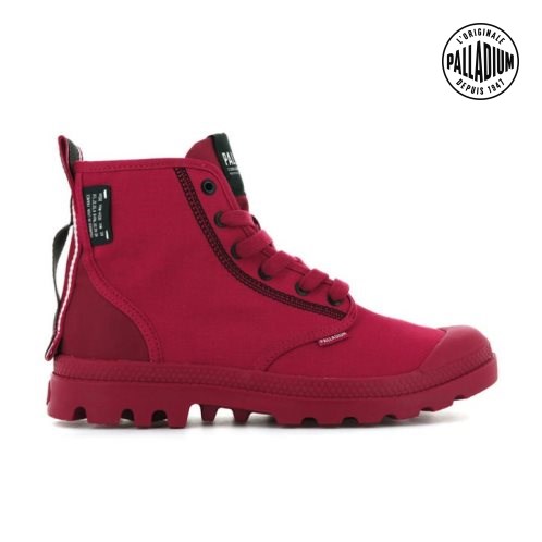 Red Palladium Pampa Dare 2 Survive Men's Boots | ZA-451CXDA