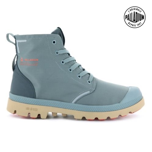 Titanium Palladium Pampa Lite+ Recycle WP+ Men's Boots | ZA-538SVIE