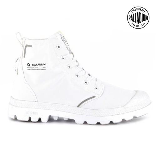 White Palladium Pampa Lite+ Recycle WP+ Women's Boots | ZA-925QGUI